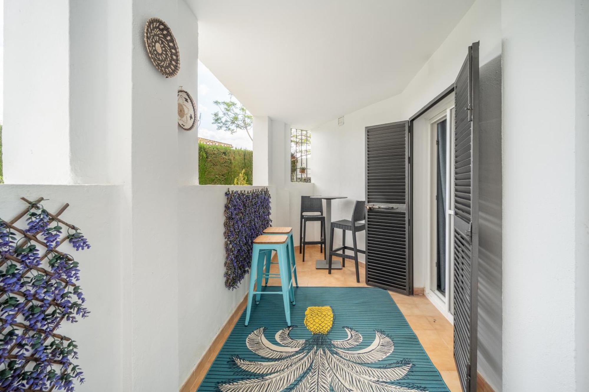 A Terrace With Sea View, 2 Bedrooms Apartment In Беналмадена Екстериор снимка